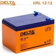 AKБ  Delta HRL 12-12 (12V 12Ah)