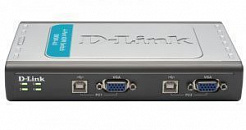 D-Link DKVM-4U/A6A/C1A 4-портовый KVM-переключатель с портами