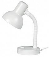 Настольная лампа Inspire Buro 1 лампа Е27х40 Вт, цвет белый