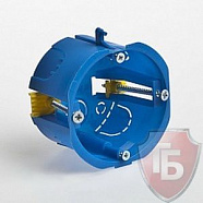 Коробка "Тусо" уст. ГСК D=65, H=40 металл. Лапки (10172)