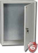 Щит монтажный ЩМП 500х400х232 IP54 УХЛЗ металлический с замком PRO