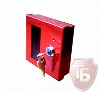 Ключница К-01 (красная) (100х100х40)
