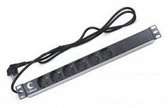 Cabeus PDU-6P-2EU Блок евророзеток для 19" шкафов