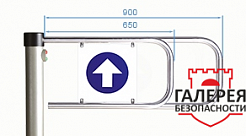 PERCo-WHD-05R в комплекте створка PERCo-ASG-650 