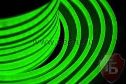 Гибкий неон светодиодный, постоянное свечение, зеленый, оболочка зеленая, 220В, бухта 50м NEON-NIGHT
